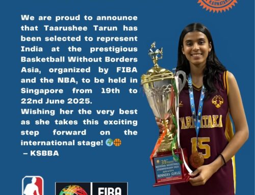 Taarushee Tarun to Represent India for Basketball Without Borders at Singapore